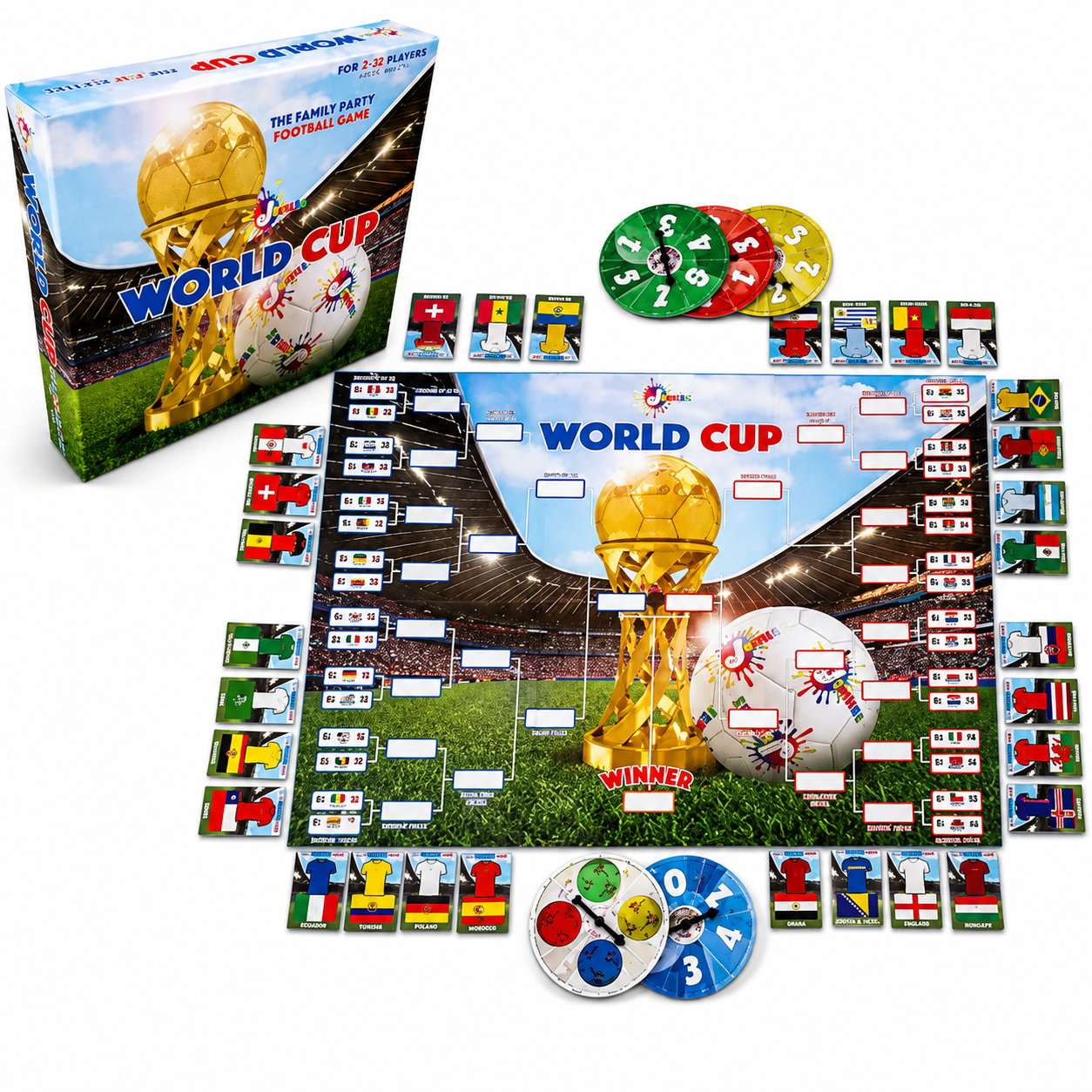 World Cup Game - The Ultimate Family Football Party Game